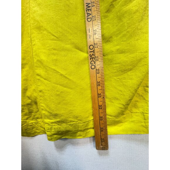 Ophelia Roe Womens Shift Tank Dress Size S Yellow Sleeveless Casual Summer Chic - Picture 7 of 11